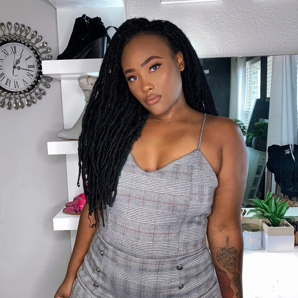Grey and Red Chevron Romper